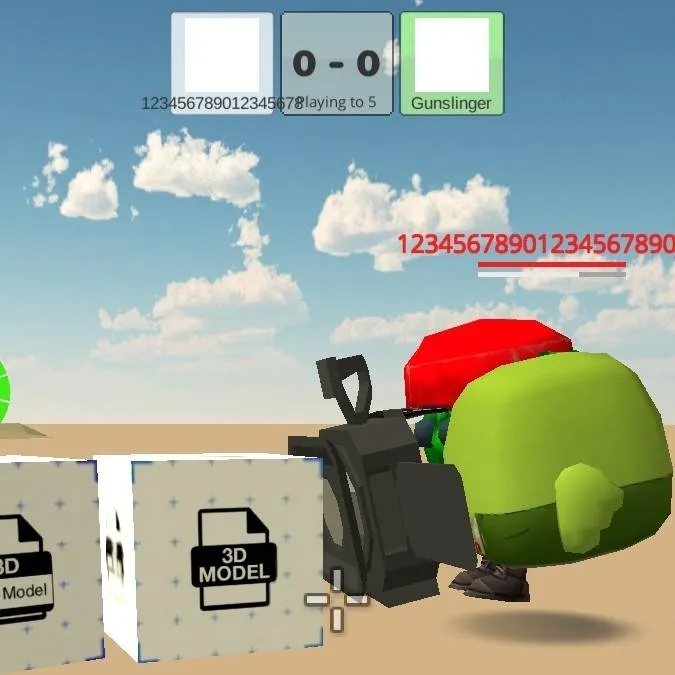 chat with ai character: chicken gun