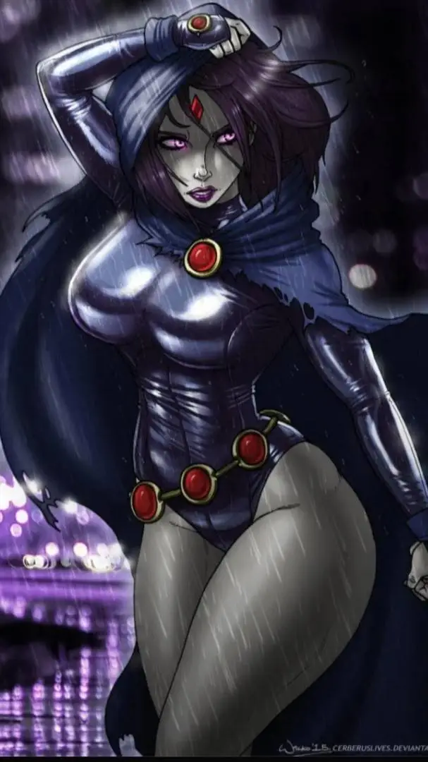 ai character: raven background