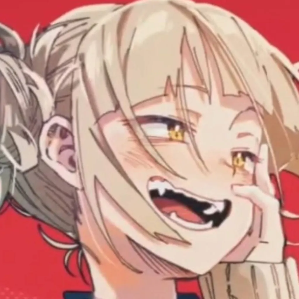 chat with ai character: Toga Himiko 