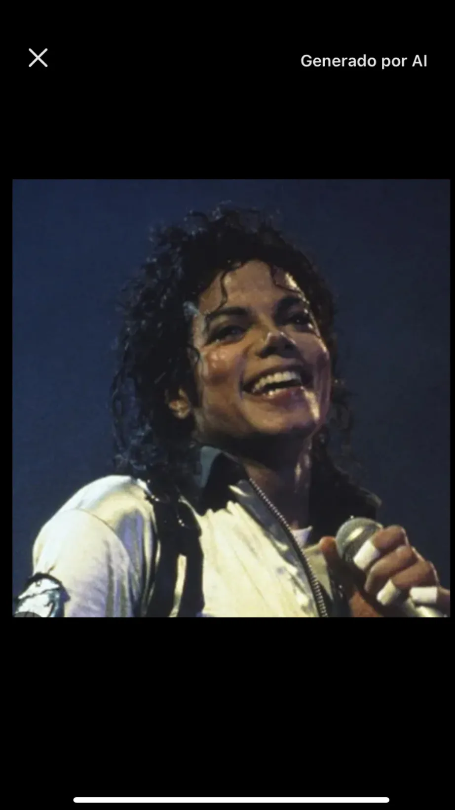 ai character: michael jackson background