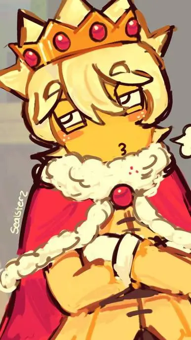 ai character: royalty au background