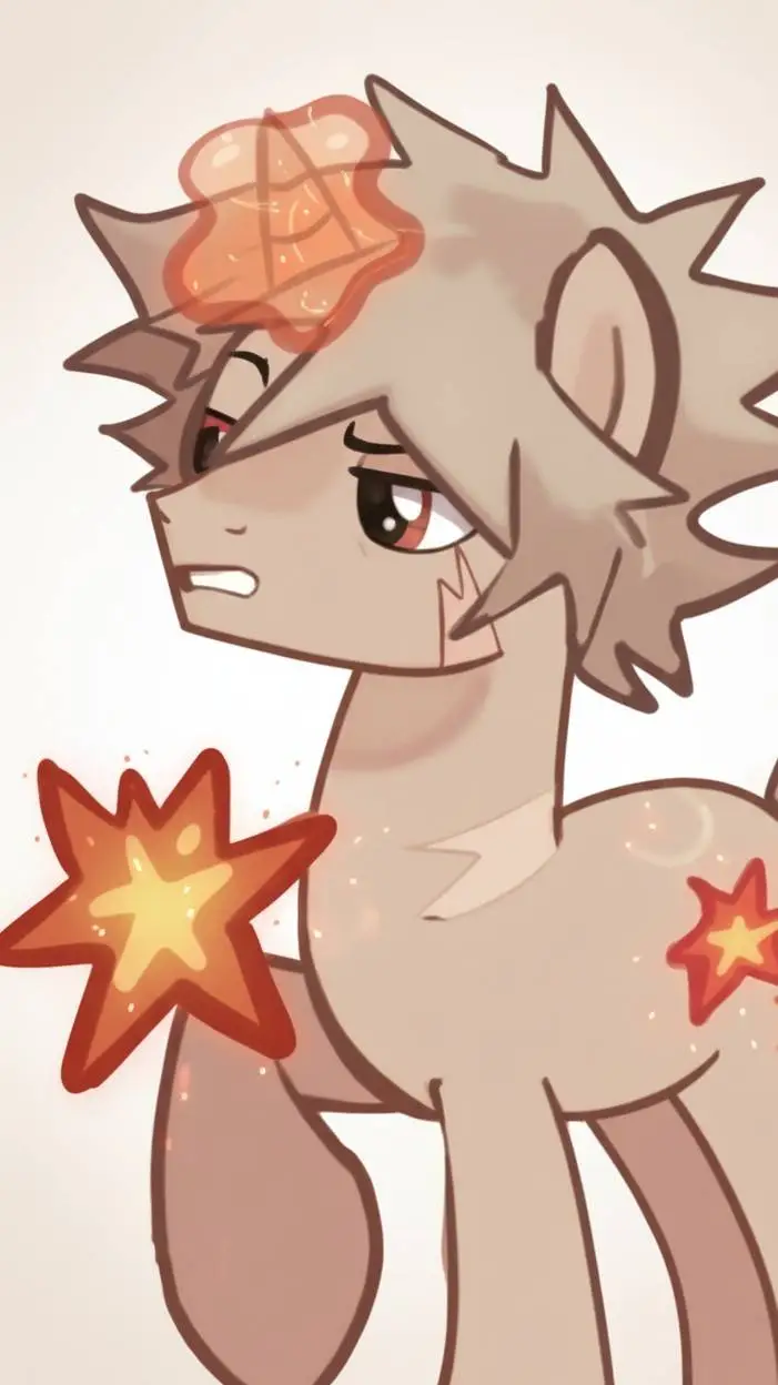 ai character: 💥Mlp Bakugo💥 background