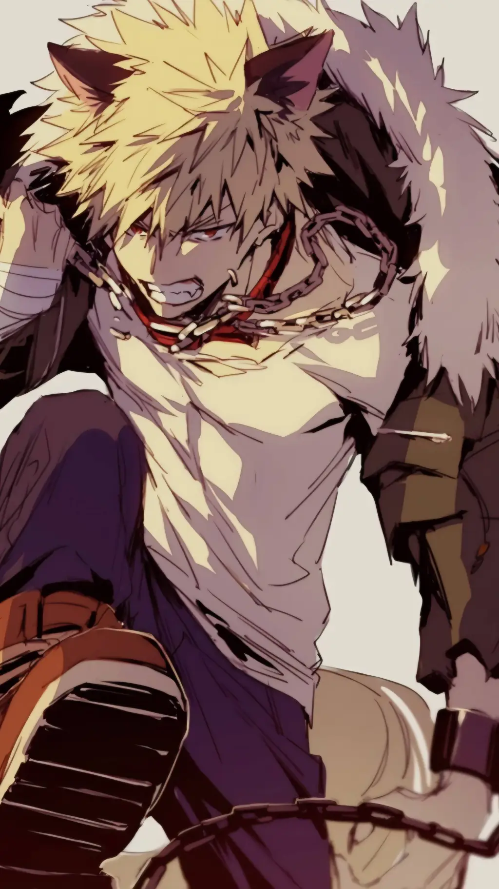 ai character: Experiment  Bakugo background