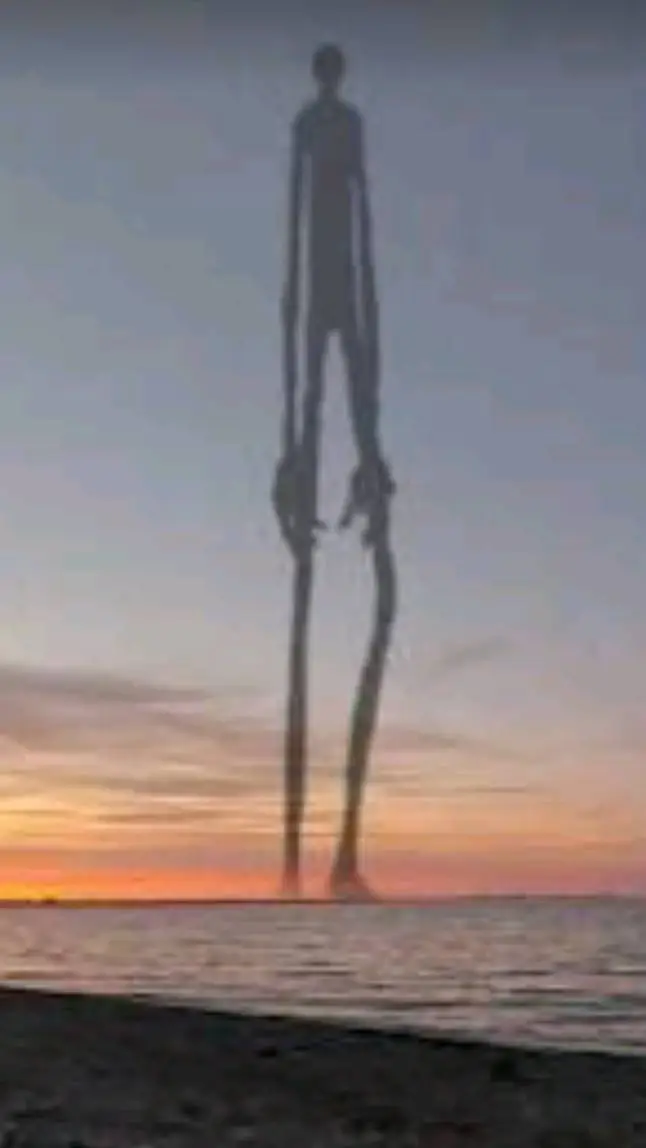 ai character: horror tall guy background
