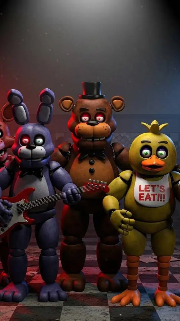 ai character: five nights freddy background