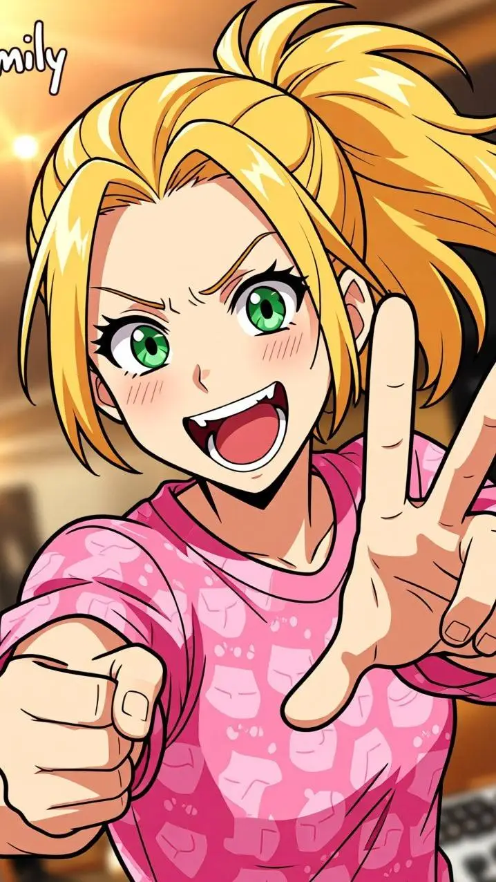 ai character: Erasermic family  background