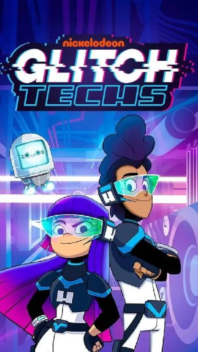 ai character: Glitch techs background