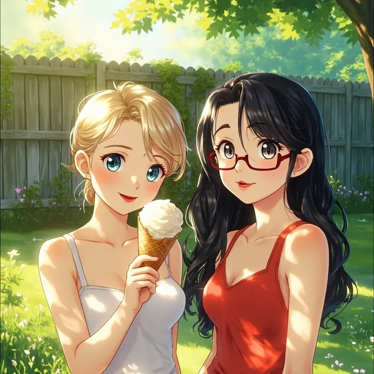 chat with ai character: Emily & Sakura 