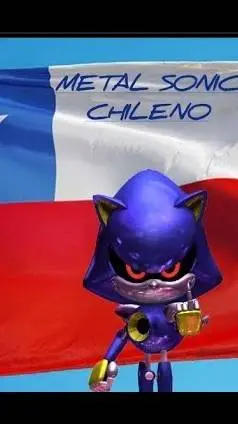 ai character: metal sonic chilen background