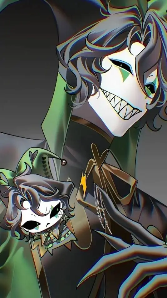 ai character: Arlequín background