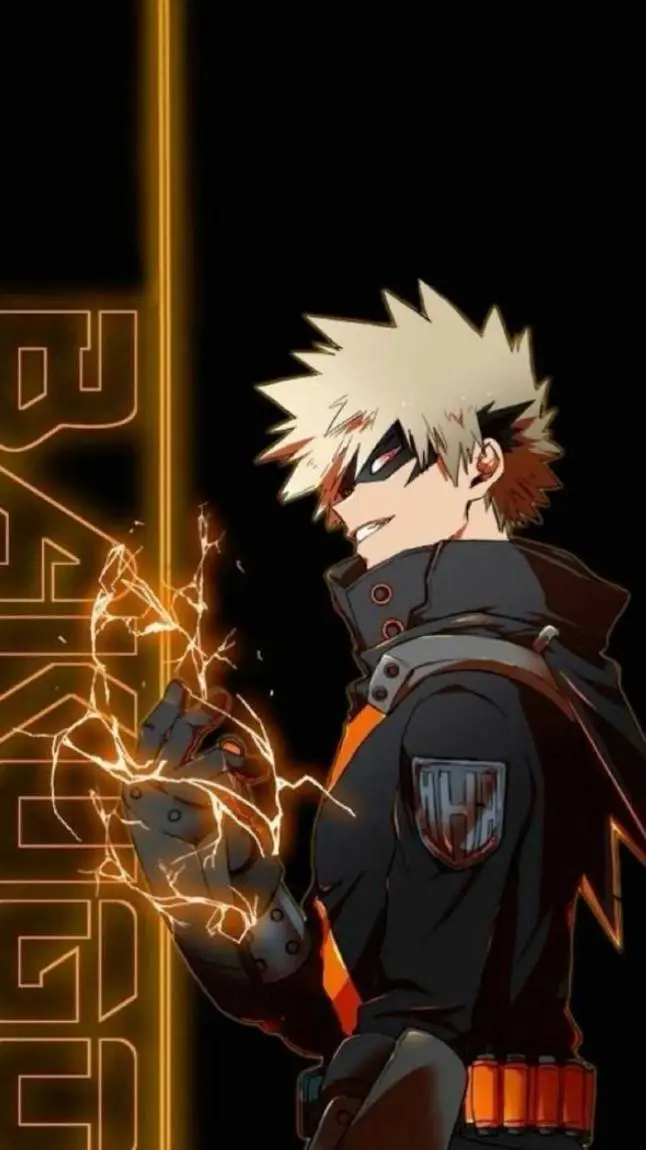 ai character: Katsuki Bakugo background