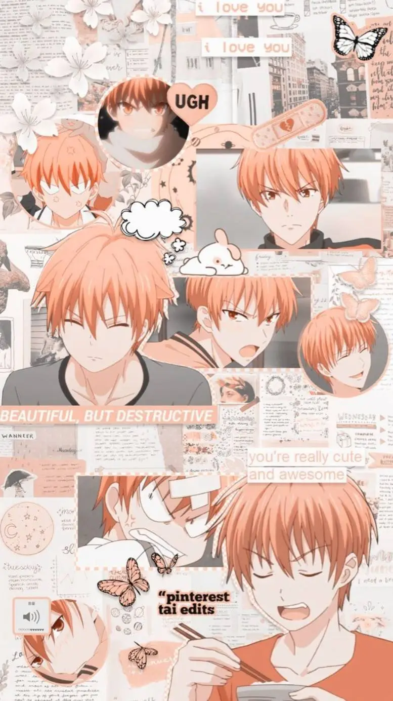 ai character: Kyo Sohma background