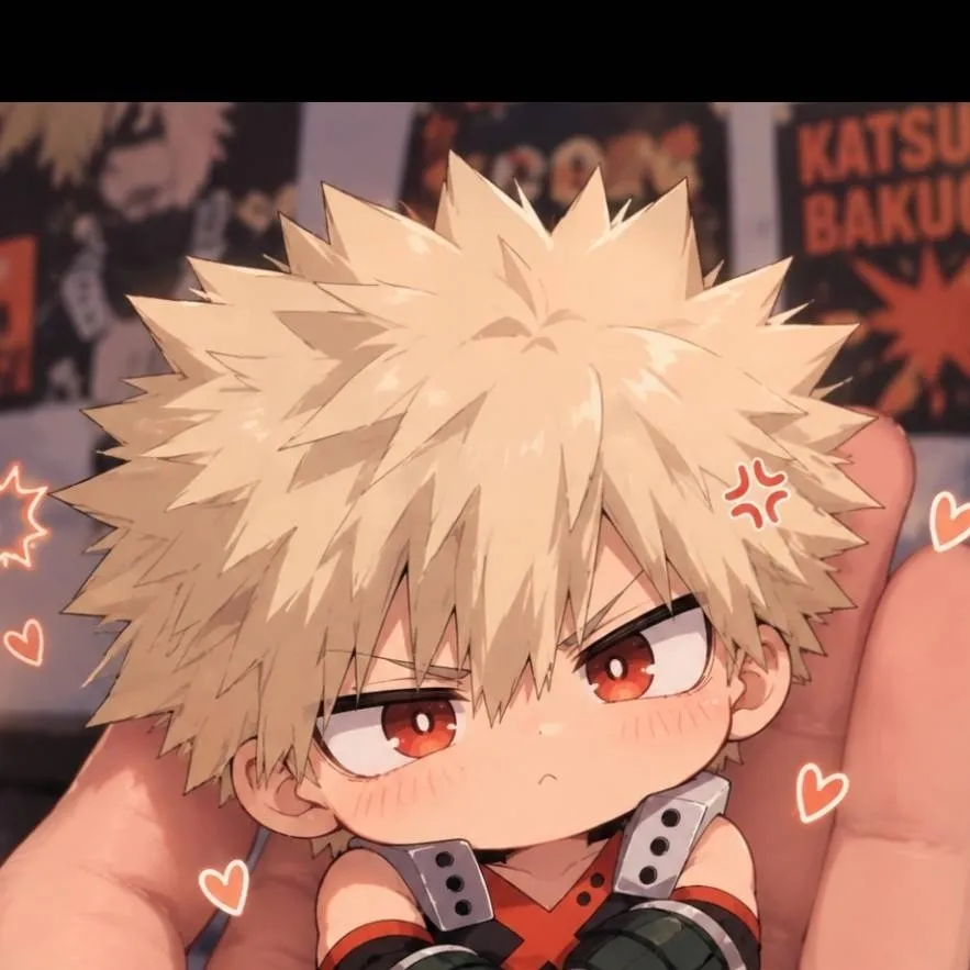 chat with ai character: mini bakugo 