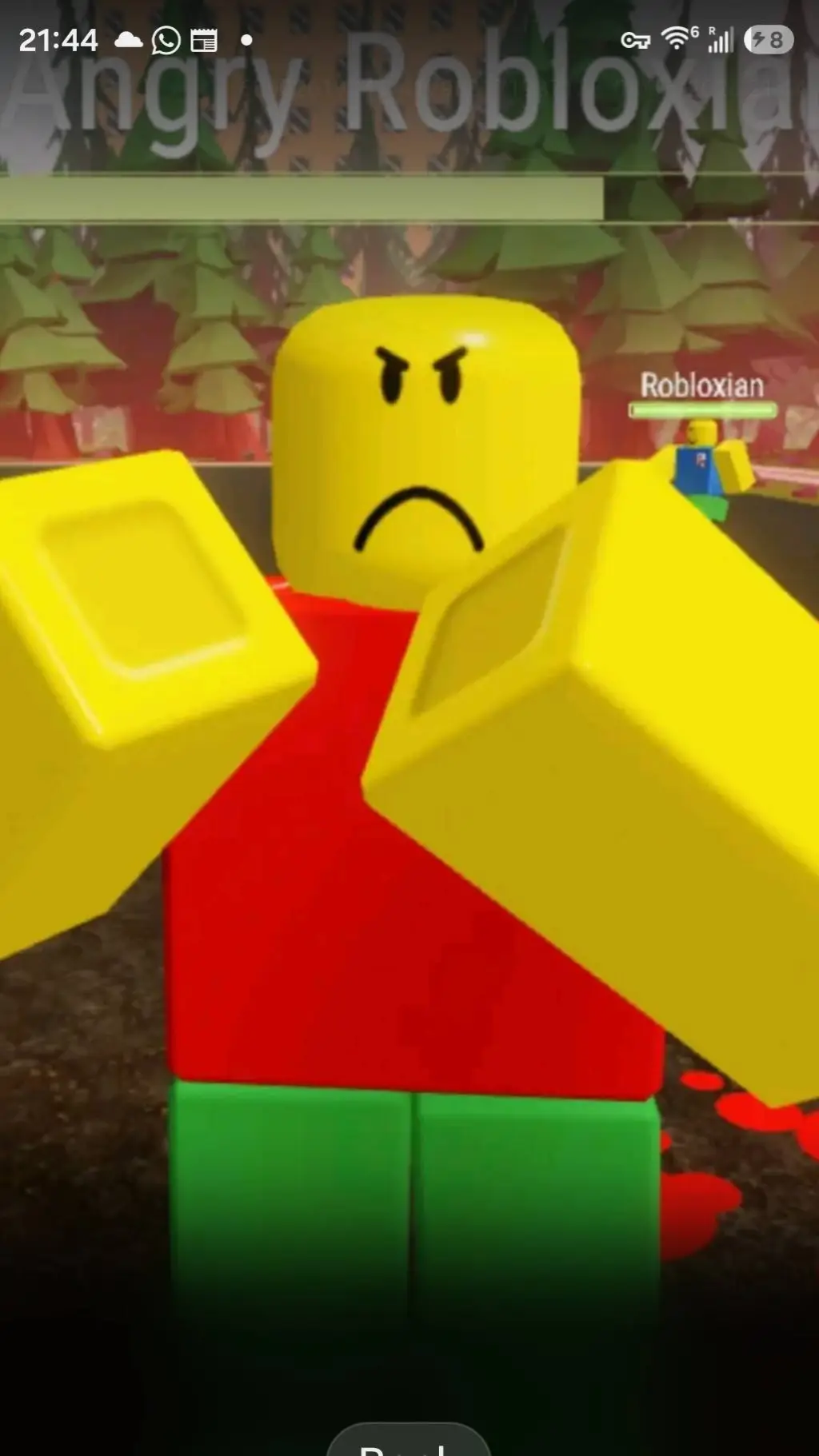 ai character: robloxian background