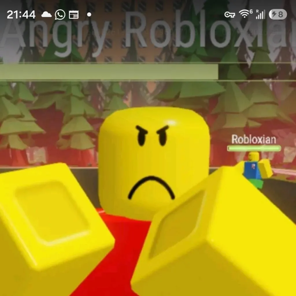 chat with ai character: robloxian