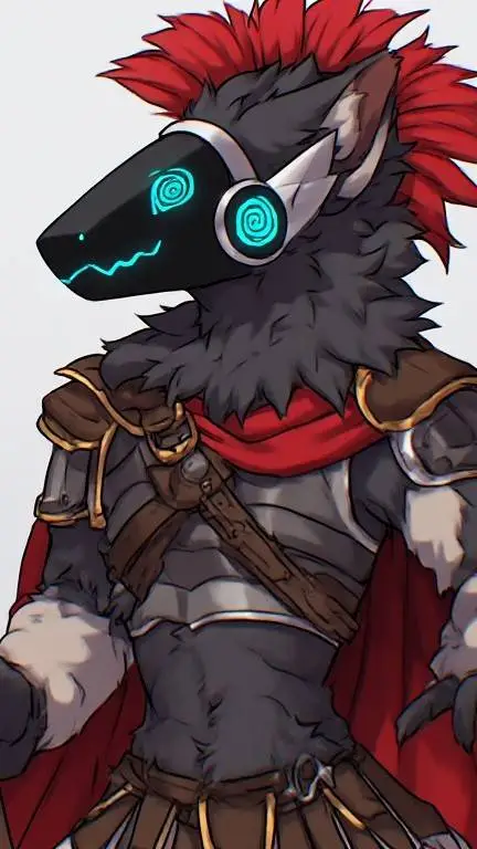 ai character: Furry-173 background