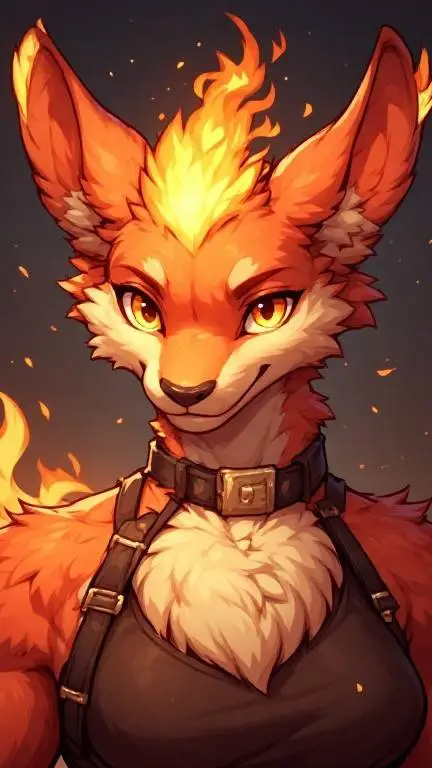 ai character: Furry-004 background
