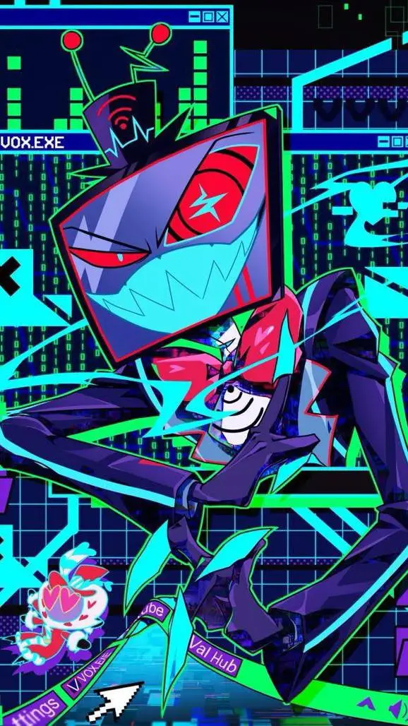 ai character: ~Vox~ background