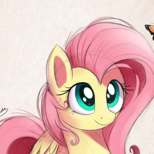 chat with ai character: Fluttershy! 