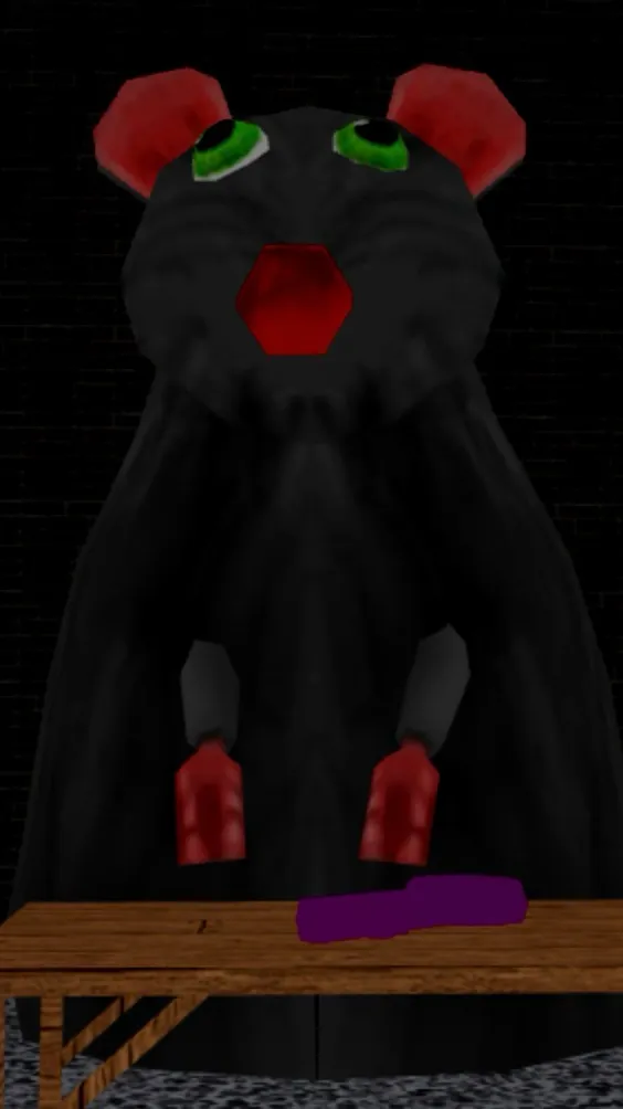 ai character: Mr. ratty￼ background