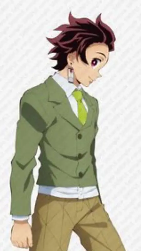 ai character: Popular Tanjiro  background