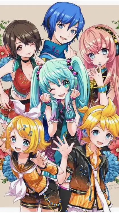ai character: Volcaloid pick me background