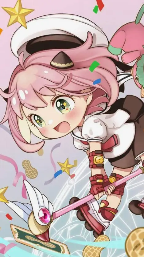 ai character: Anya Forger background