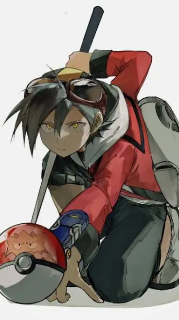 ai character: Gold [PKMN] background