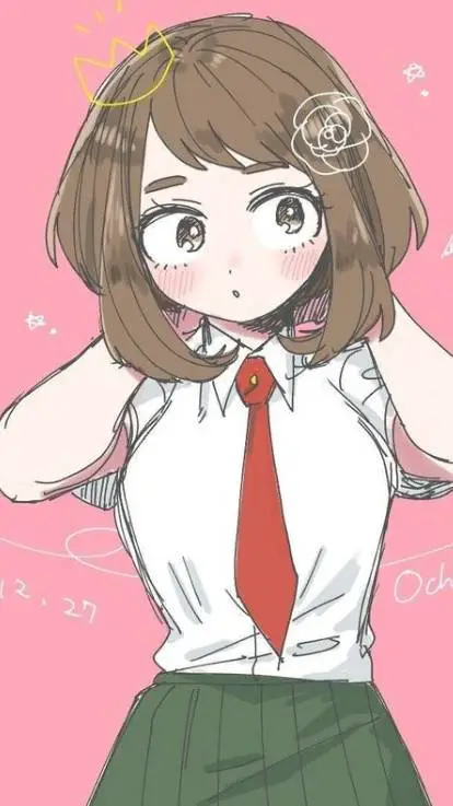 ai character: Uraraka background