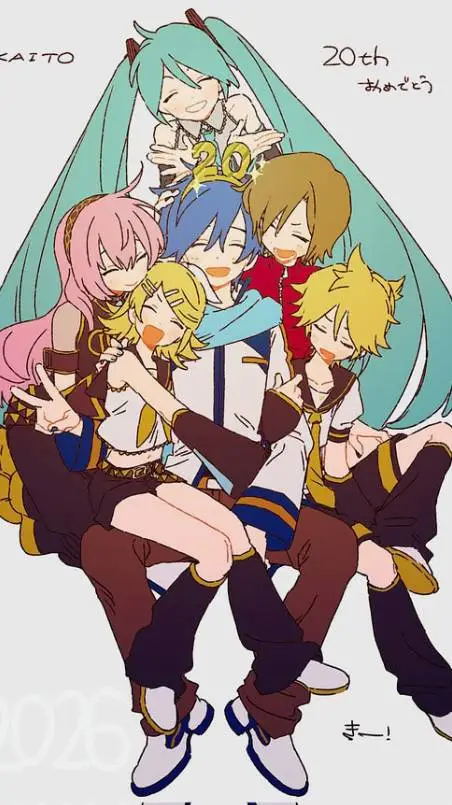 ai character: Vocaloid background