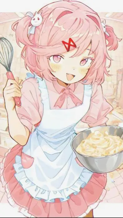 ai character: Natsuki background