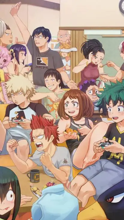 ai character: MHA truth or dare! background