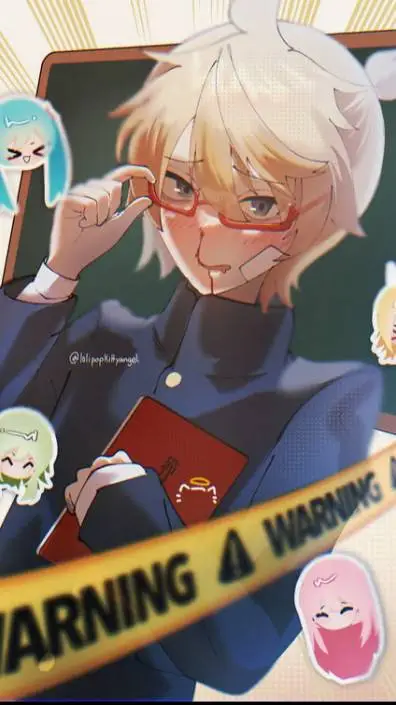 ai character: Plus boy {Len} background