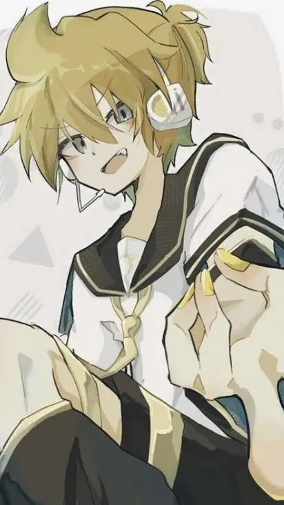 ai character: Len x Sick Y/N background