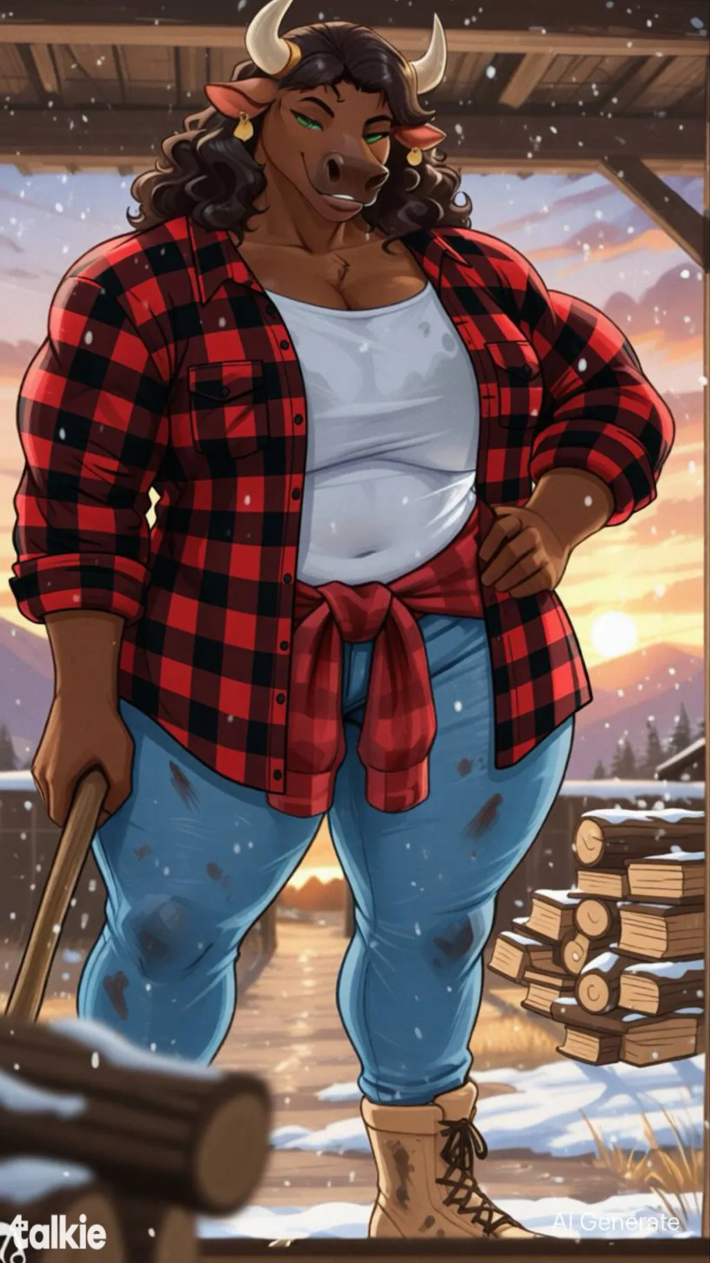 ai character: Carla background