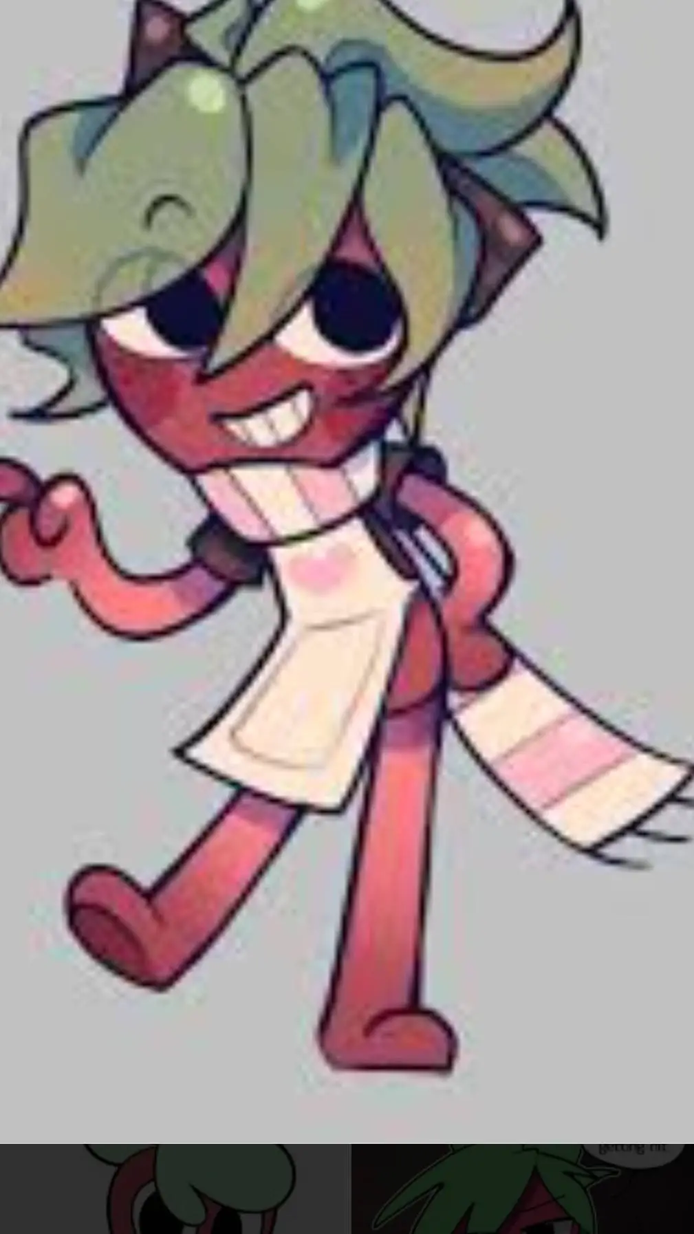 ai character: sprouts background