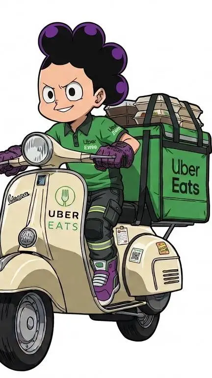 ai character: mineta repartidor background