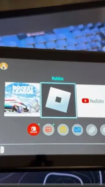 ai character: nintendo switch fr background
