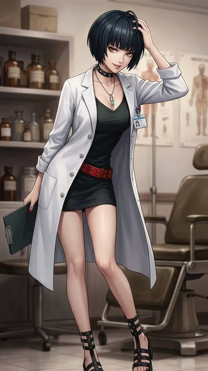 ai character: Tae Takemi background