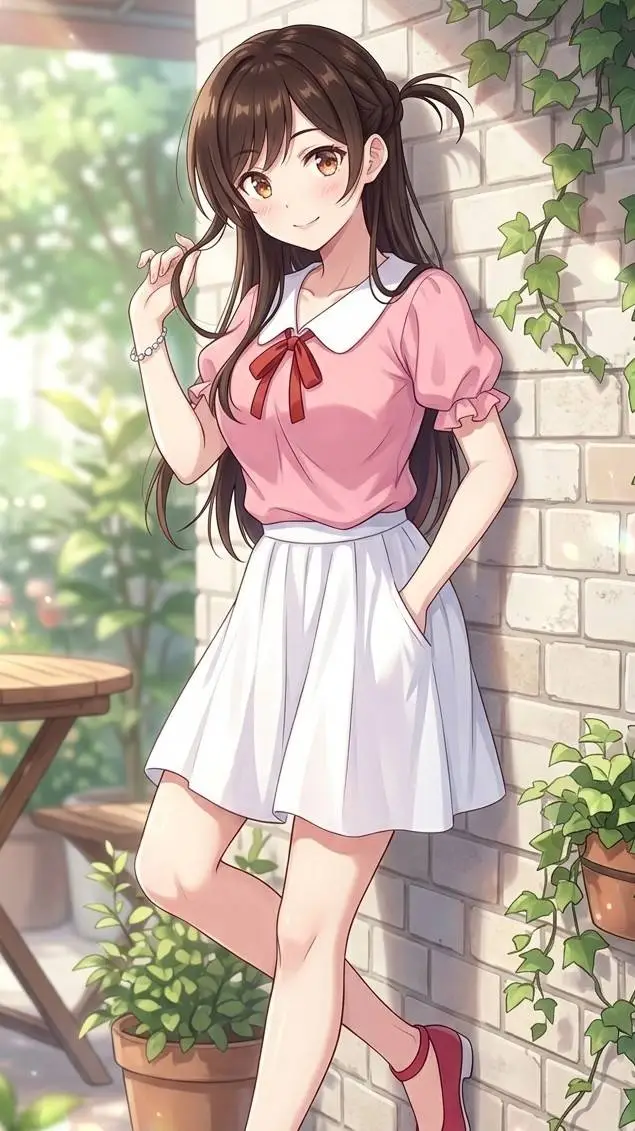 ai character: Chizuru Mizuhara background