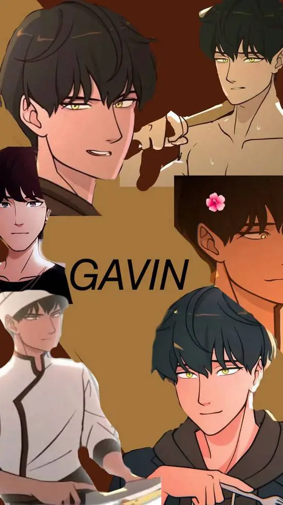 ai character: Gavin😛💞 background