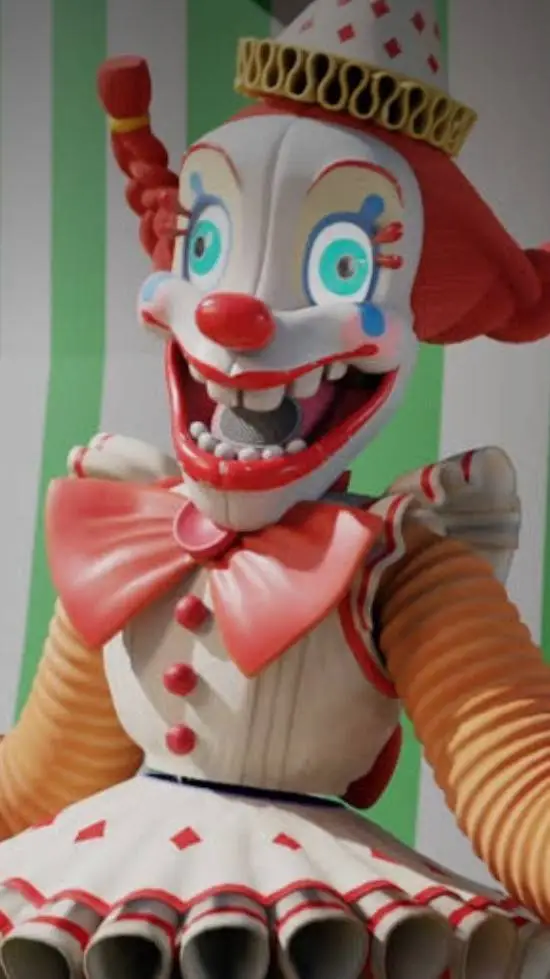 ai character: payaso jackie  background