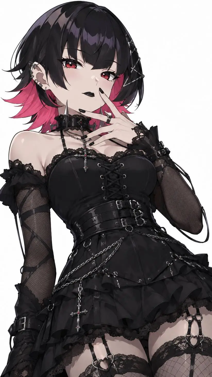 ai character: ellen joe gotica  background