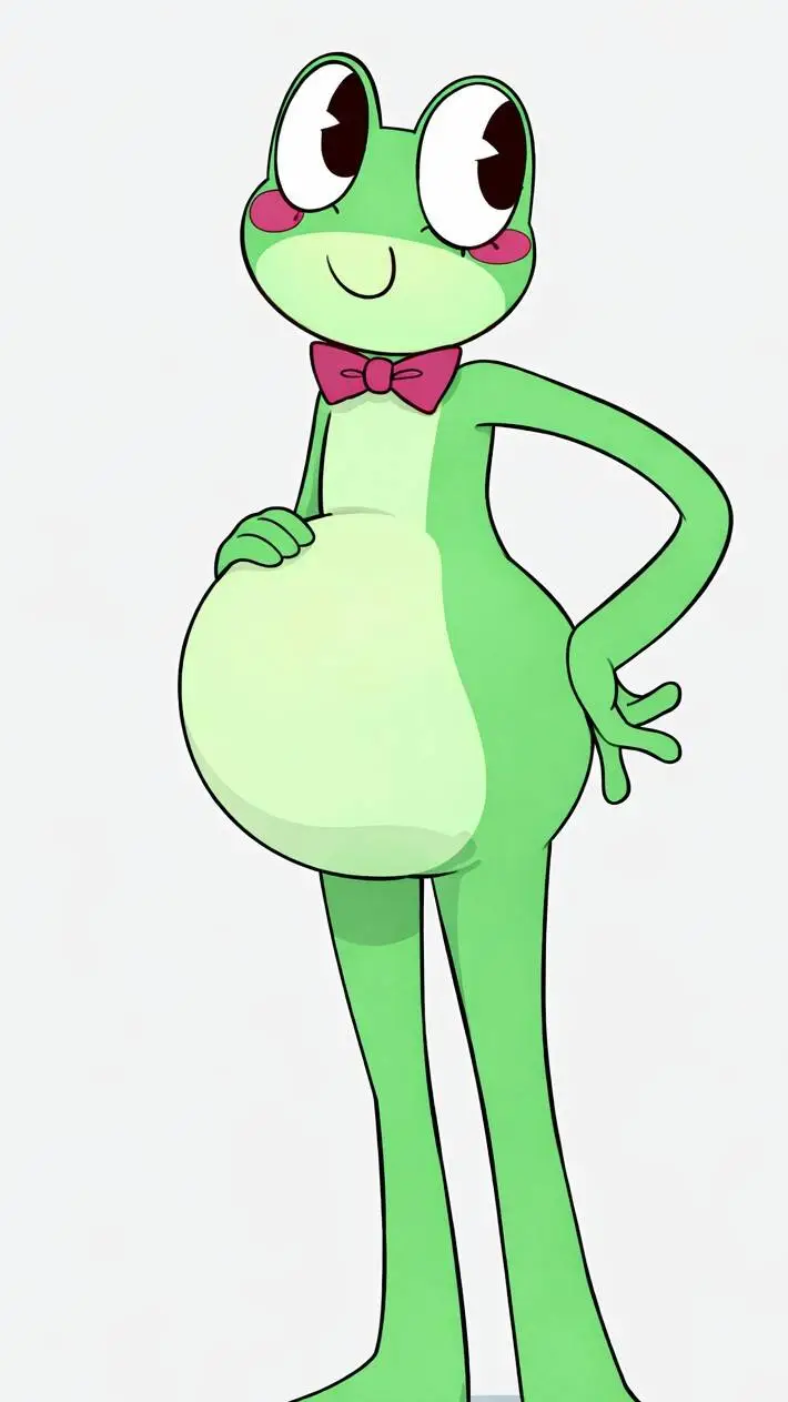 ai character: ribbit background