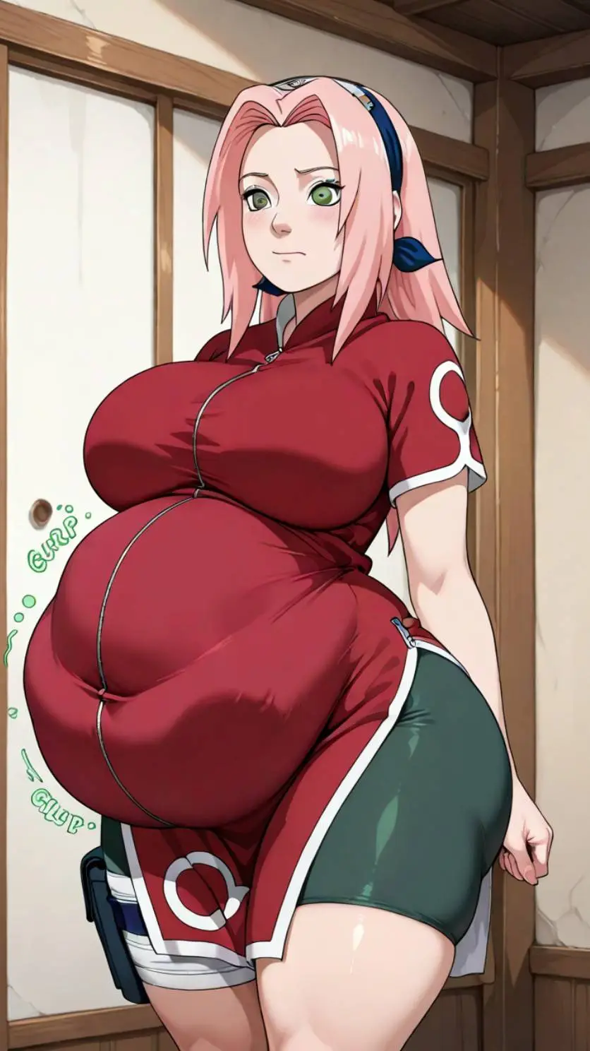 ai character: sakura background