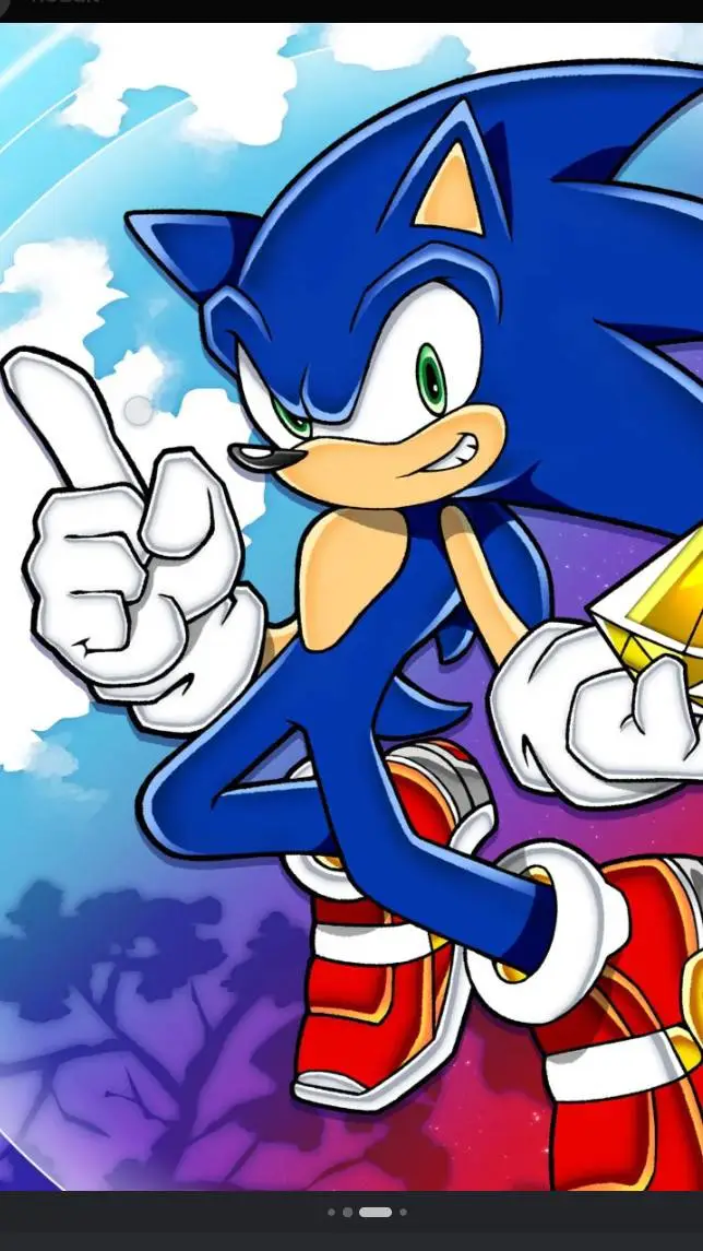 ai character: Team Sonic  background