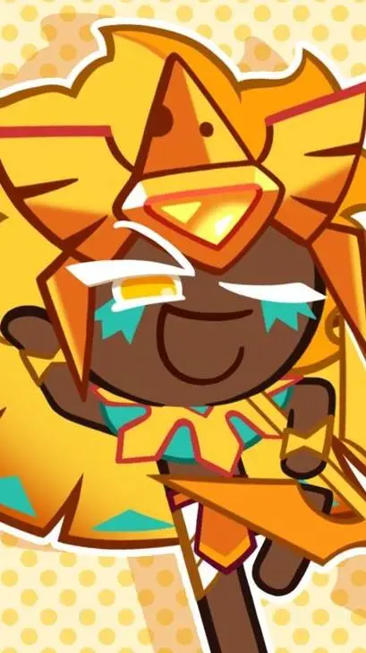 ai character: golden cheese  background