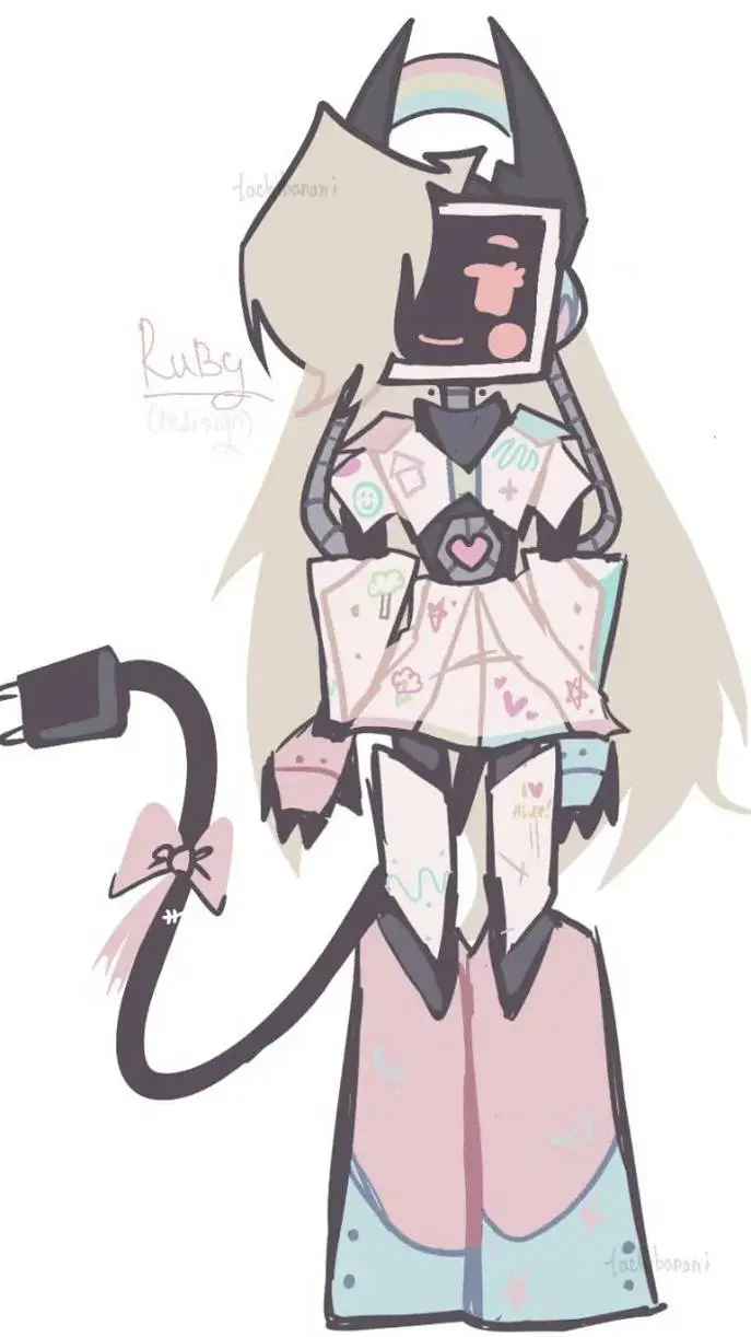 ai character: ruby background