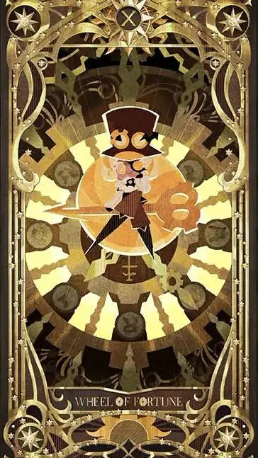 ai character: time keeper cookie background