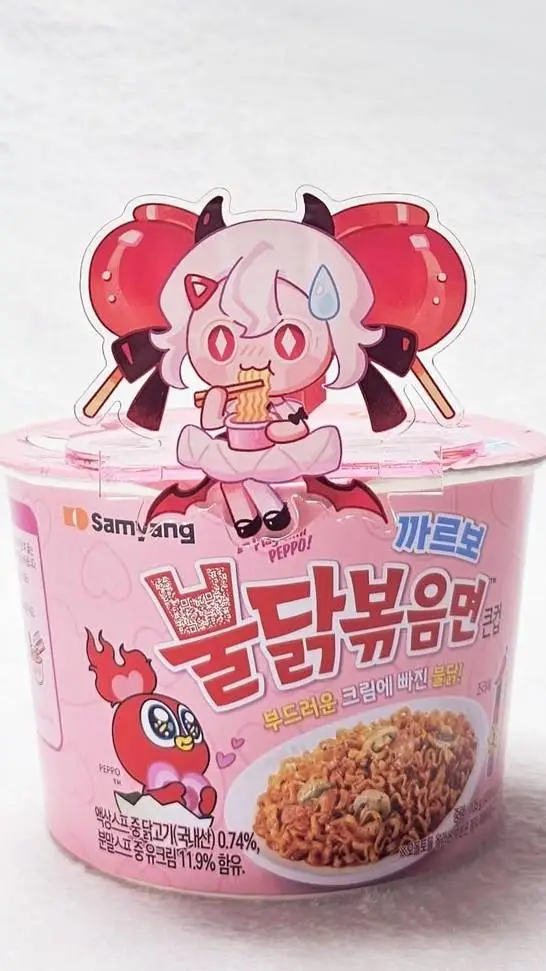 ai character: candy apple cookie background